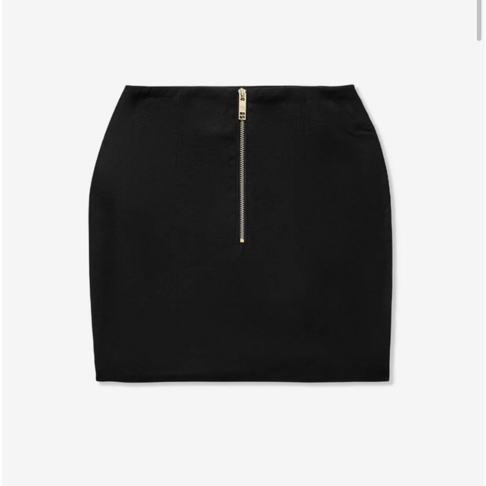ALL THINGS GOLDEN Linen Mini Skirt - Picture 5 of 9